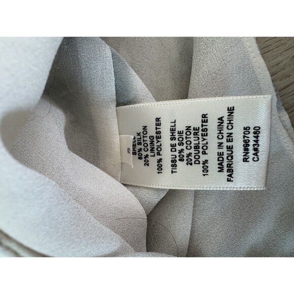 Rebecca Taylor Silk Floral Blouse Size Small Romantic Fairycore Feminine Texture - Picture 3 of 6